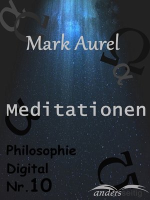 cover image of Meditationen